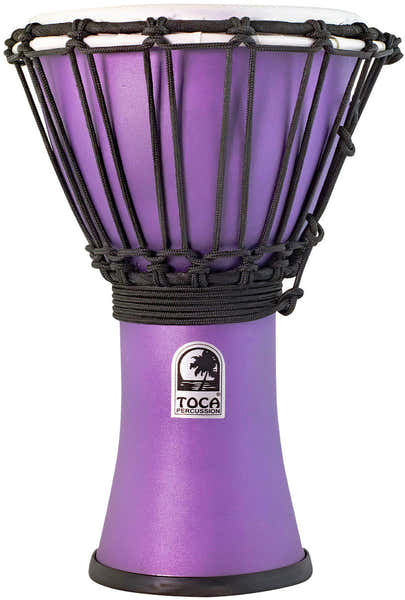 Djembe Freestyle Colorsound Mat Tfcdj-7Mtpr Purple Rain