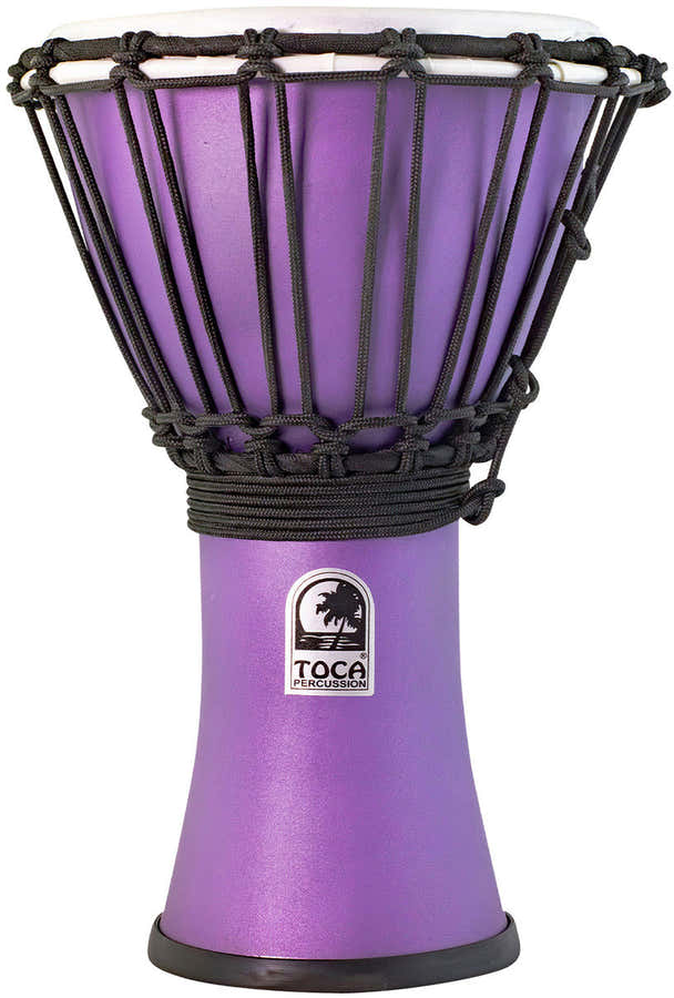Djembe Freestyle Colorsound Matte Tfcdj-7Mtpr Purple Rain