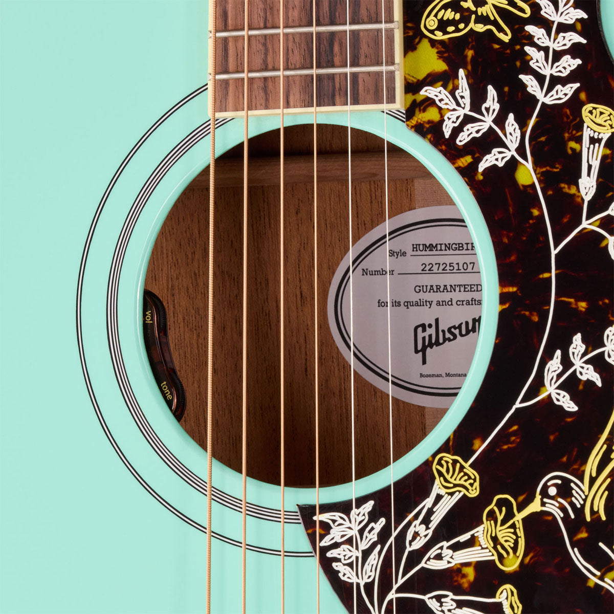 Hummingbird Standard Zuidwest-turquoise Modern