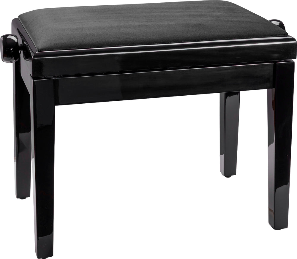 K&M Keyboardbank 13922 Glanzend zwart