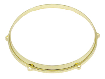 HDC3-10-6BR - 10" 6 HOLES BRASS 3MM DIE CAST DRUM HOOP