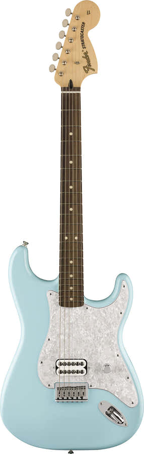 Stratocaster Signature Tom Delonge RW LTD Daphneblauw - Gereconditioneerd