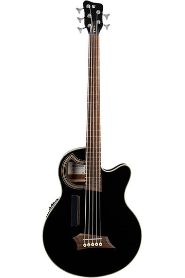 Alien Deluxe Hybrid Thinline 5 Zwart satijn
