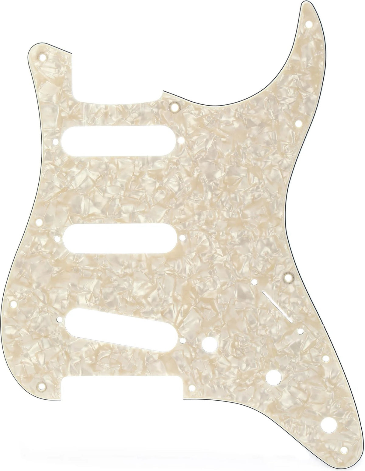 Fender Slagplaat voor Strat SSS verouderd wit parelmoer