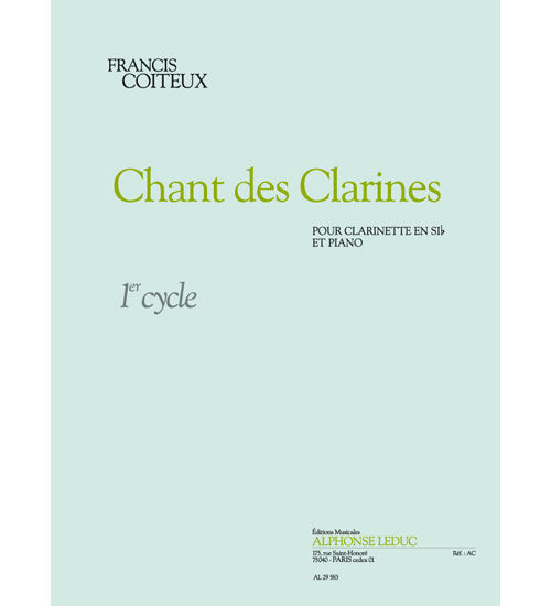 Leduc Chant Des Clarines
