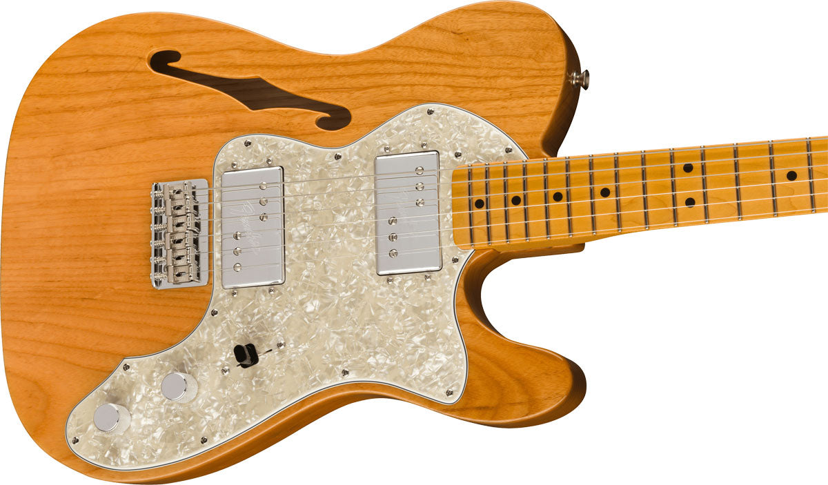 Telecaster 1972 Thinline American Vintage II MN Verouderd naturel