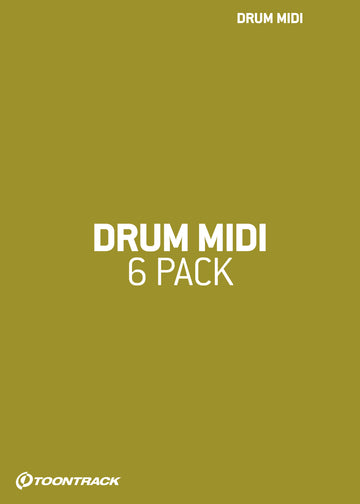 EZdrummer MIDI 6-pack