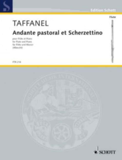 Taffanel Paul - Ande Pastoral & Scherzettino - Flute & Piano