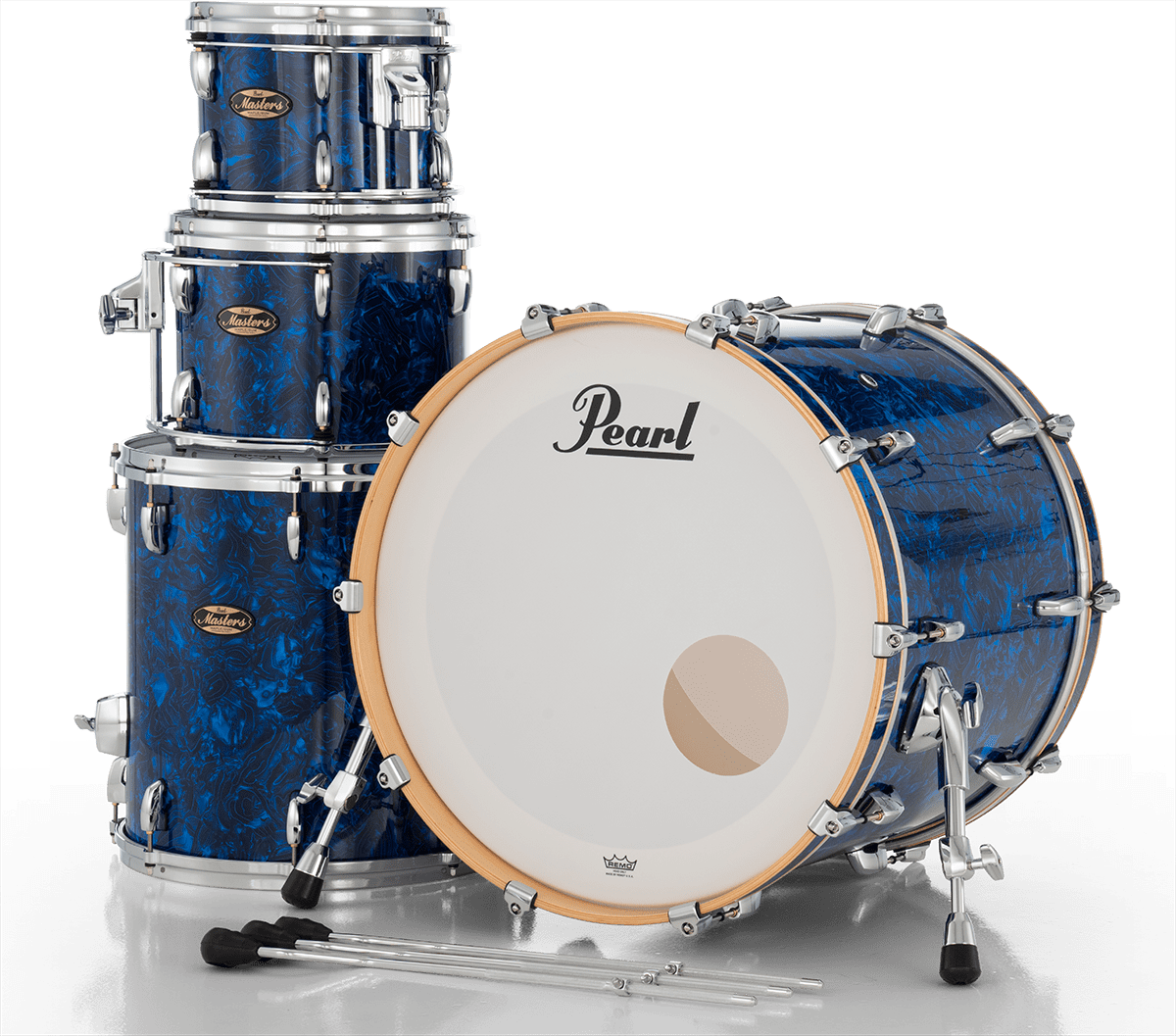 Masters Maple Gum Stage 22 GYROLOCK-l Blauwe Abalone