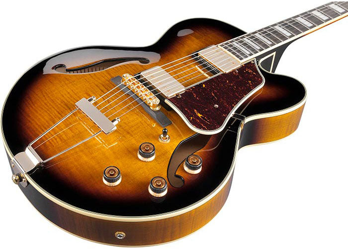 AF95FM-AYS Antiek geel Sunburst Af Artcore Expressionist