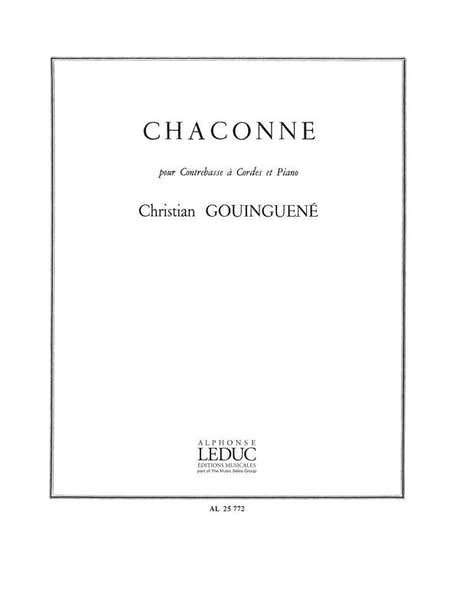 Leduc Gouinguene Christian - Chaconne