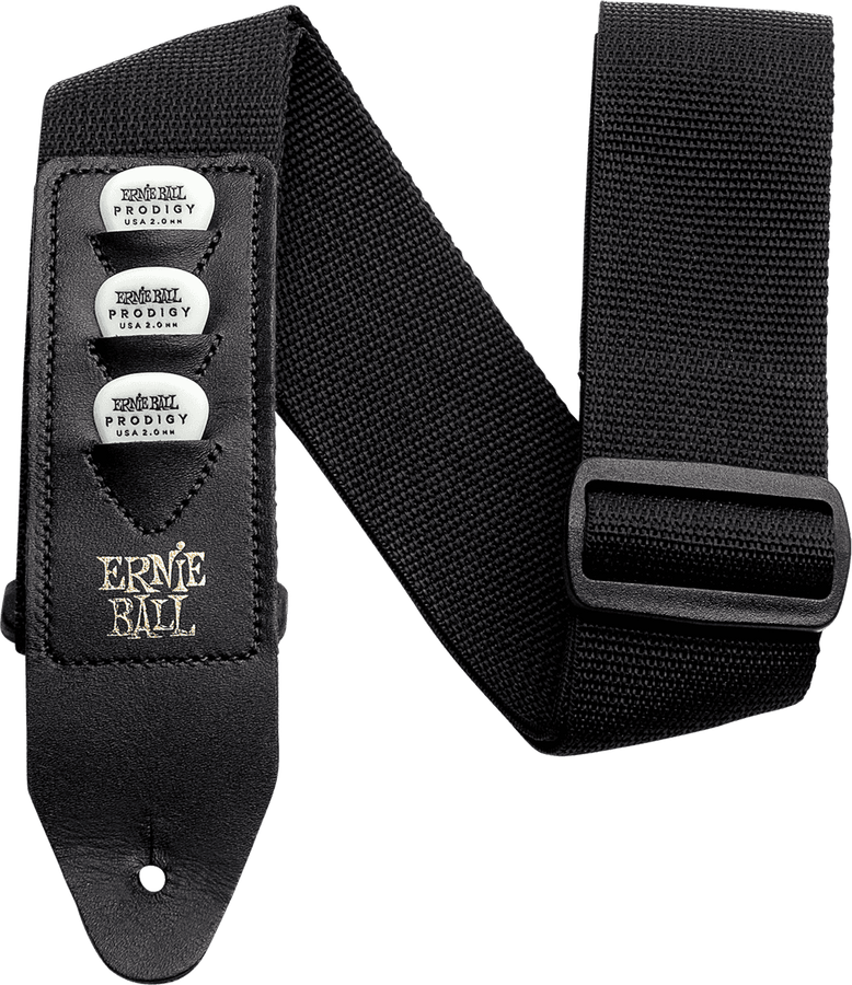 BLACK PICKHOLDER STRAP