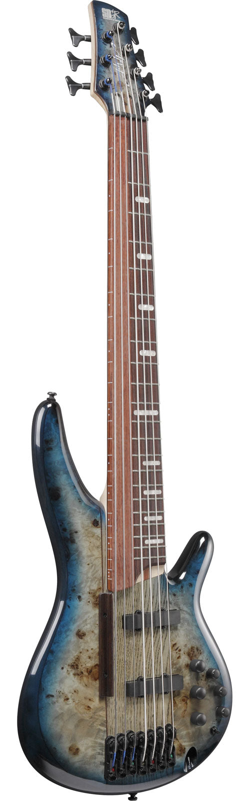 SRAS7-CBS Kosmisch blauw Starburst Bass Workshop