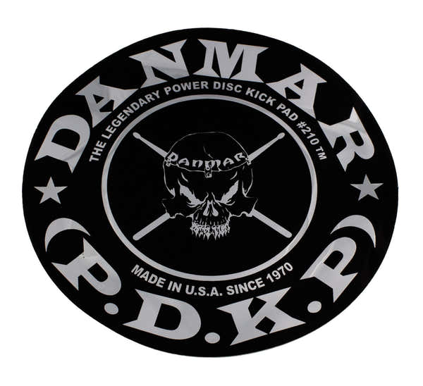 Danmar 210SK - BD POWER DISK KICK PAD - SKULL