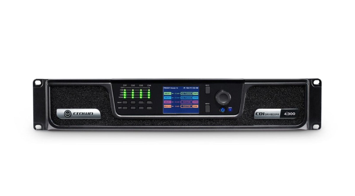 Crown Audio CDI 4 | 300 AMPLIFIER 4 X 300W SS 4OHM