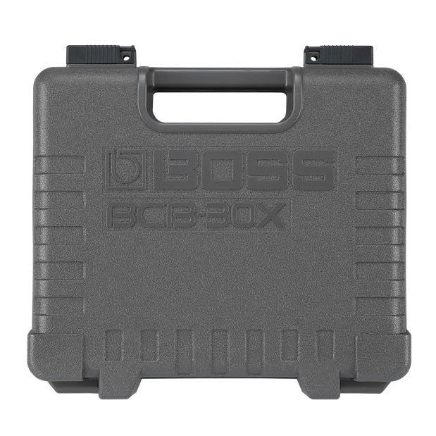 BCB-30X MOLDED PLASTIC CARRY CASE FOR GUITAR PEDALS (FOR 3 PEDALS)