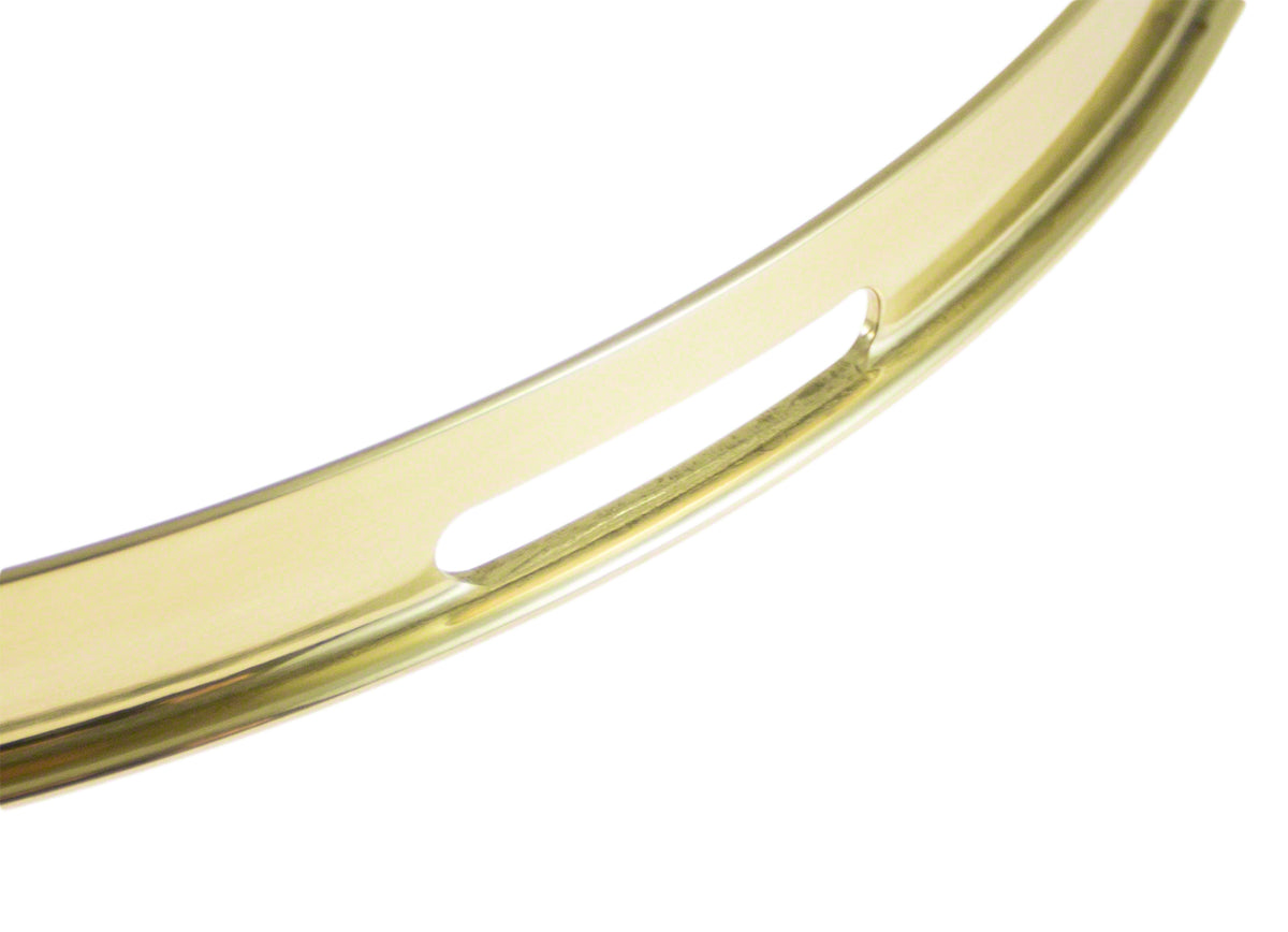 HSFB23-14SBR - 14" SNARE SIDE 2.3MM BRASS SINGLE FLANGE DRUM HOOP