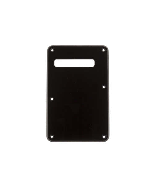 BACKPLATE STRATOCASTER BLACK 1-PLY