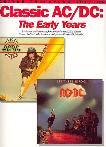 Ac/dc - Classic Ac/dc The Early Years - Guitare