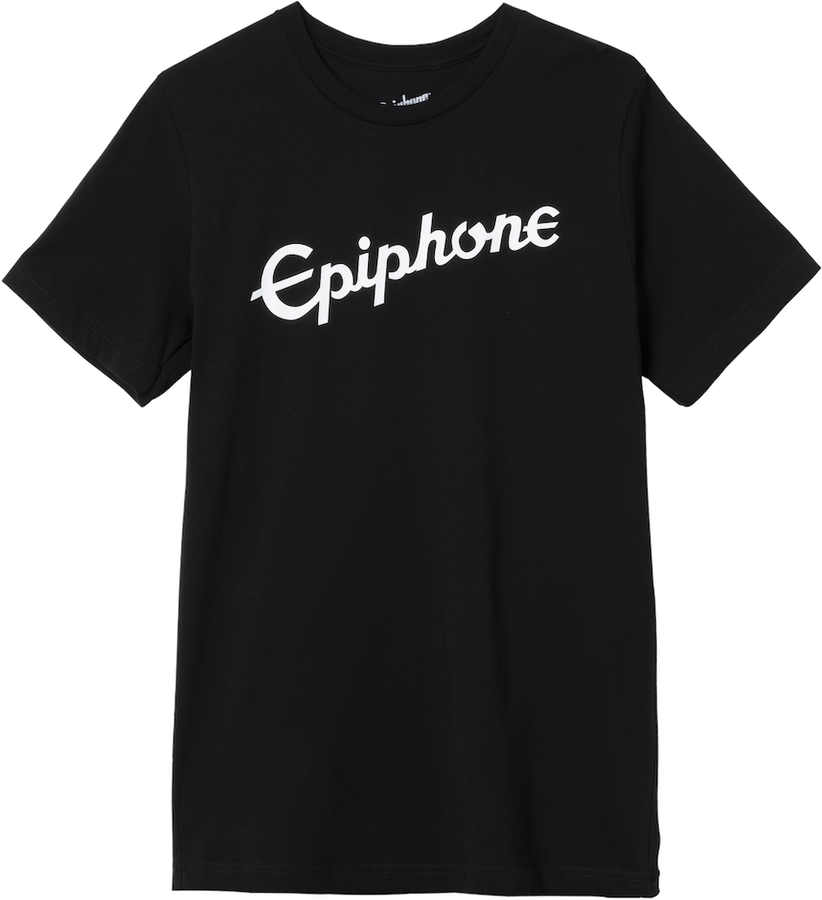"XL" T-shirt met vintage lifestylelogo Zwart