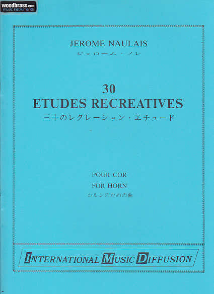 Naulais - 30 Études Récréatives - Hoorn