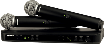 BLX DUAL RECEIVER & MICROPHONE SM58 - K3E