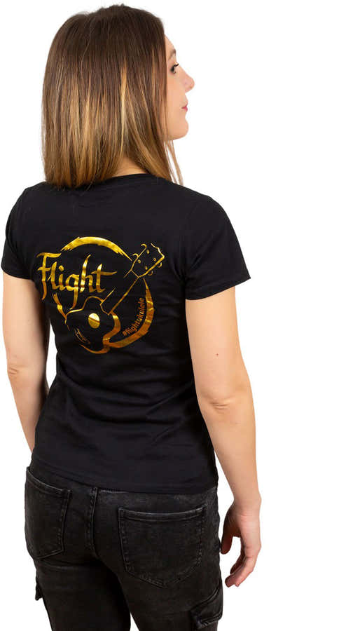 Golden Logo T-shirt - Dames (Medium)