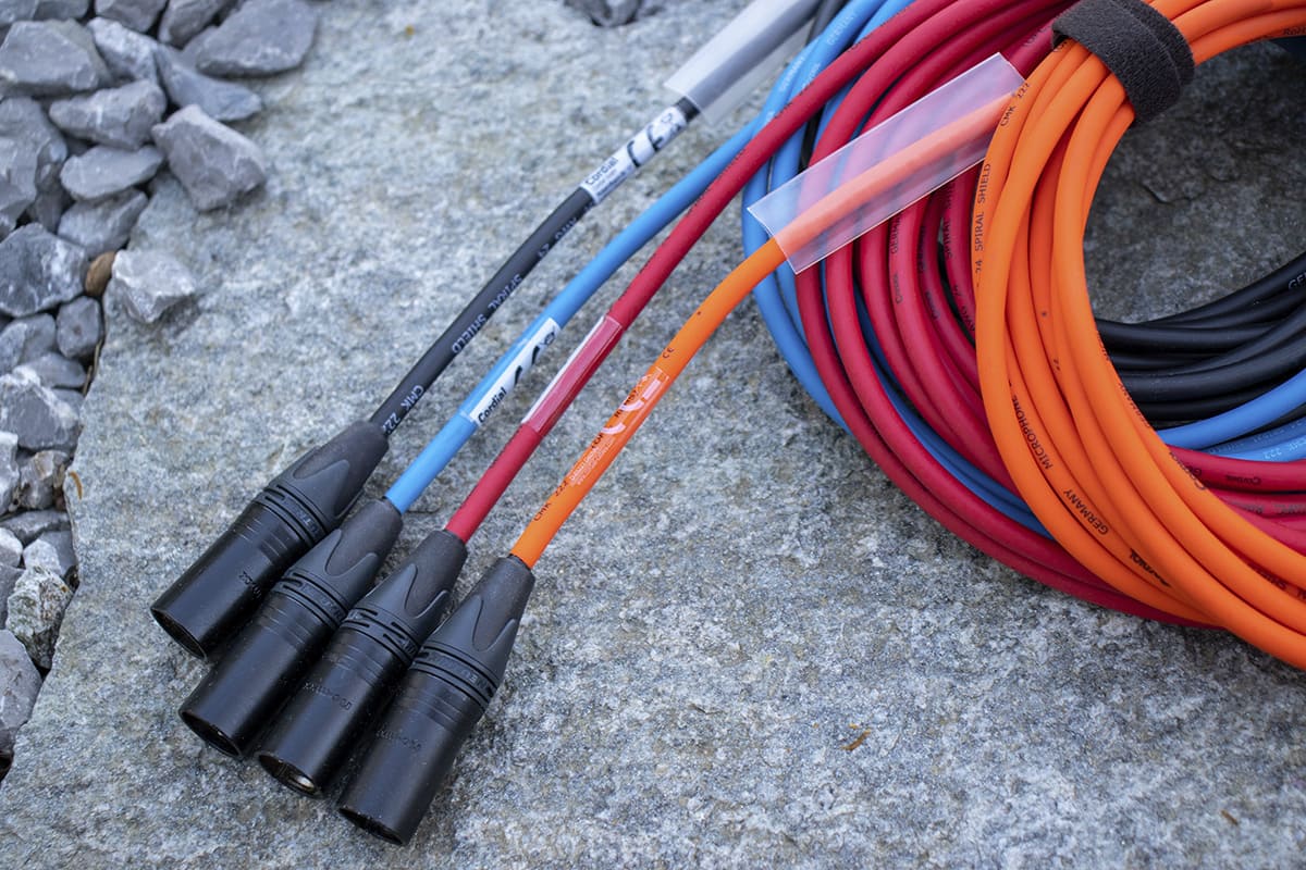Microfoonkabel XLR 5 M Blauw