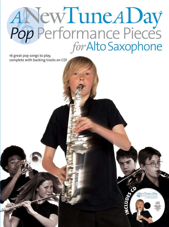 A New Tune A Day Pop Performance Pieces - + CD - Alto Saxophone