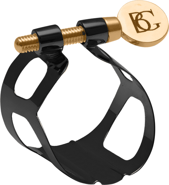 BG BLACK LACQUERED DUO LIGATURE - BB CLARINET AND ALTO SAXOPHONE