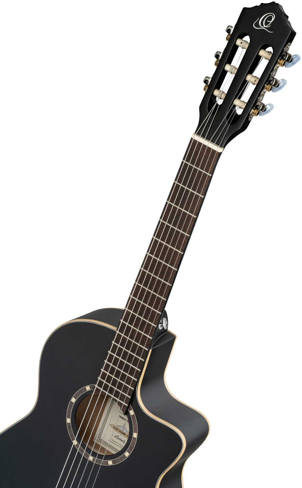 R125 3/4 Spruce EQ Black
