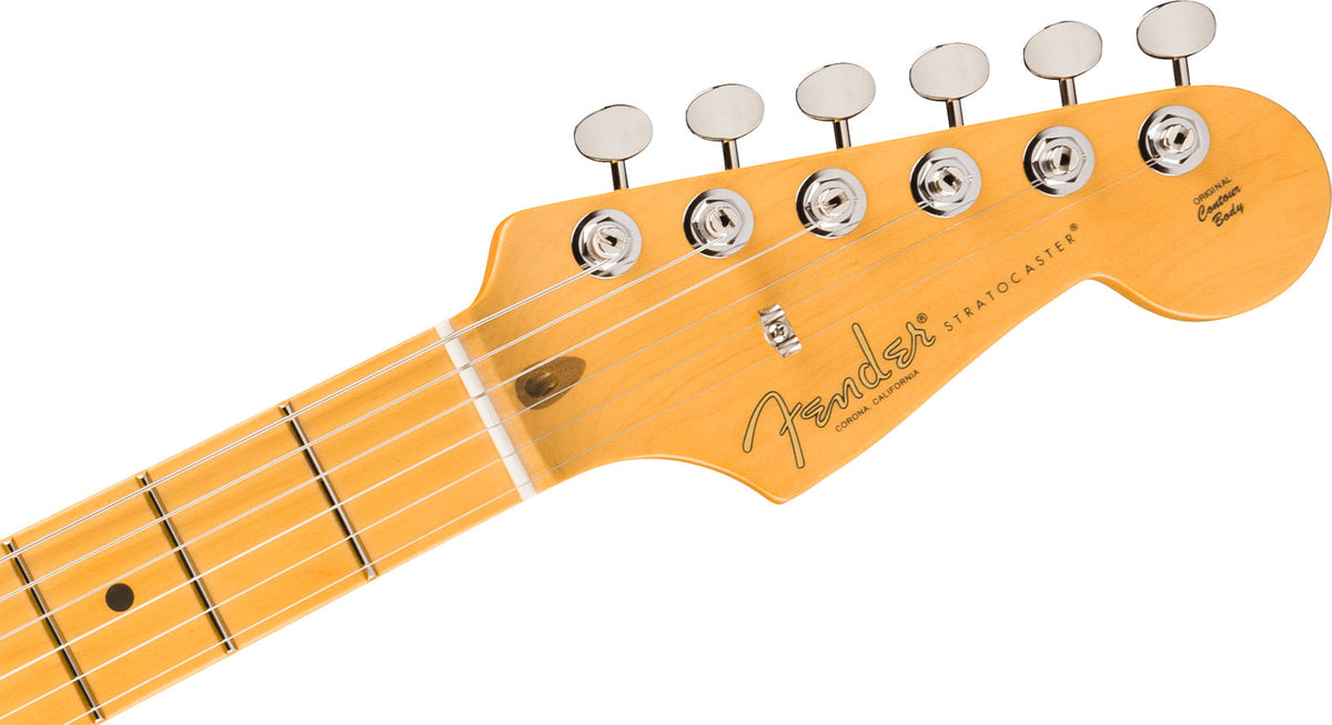 American Professional Classic Stratocaster HSS MN Vervaagd zwart