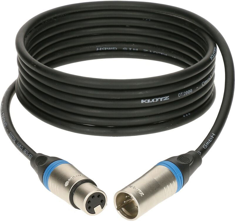 Klotz LX2 K Pro DMX-kabel LX2 BK 1M