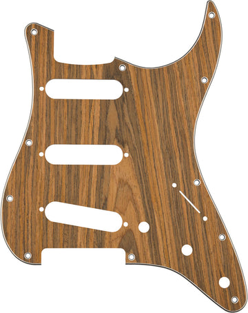 Strat S/S/S Slagplaat, Palissander