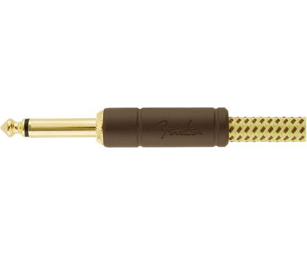 DELUXE INSTRUMENT CABLE STRAIGHT/STRAIGHT 10' TWEED