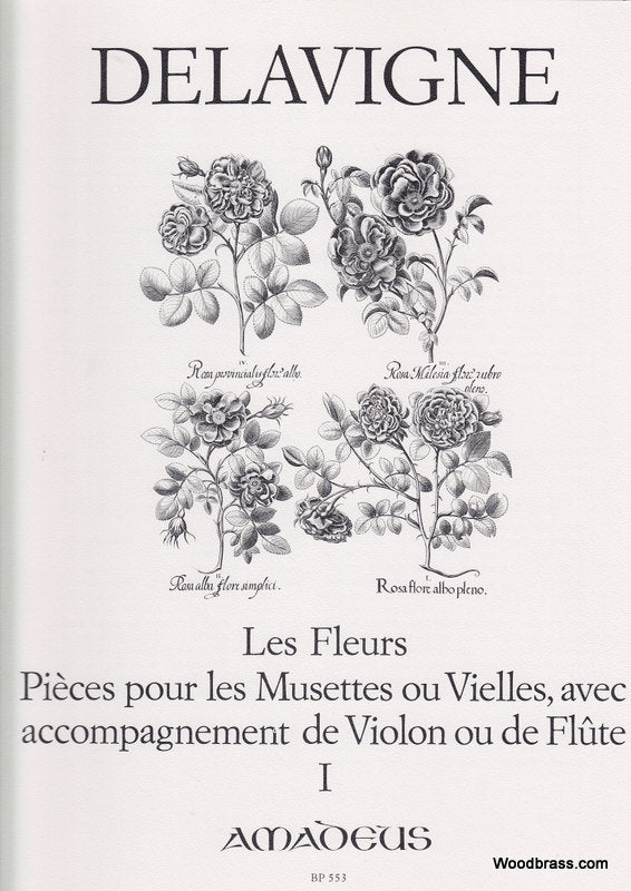 Amadeus Delavigne PH. - Les Fleurs Vol. 1 - 2 Flutes A Bec