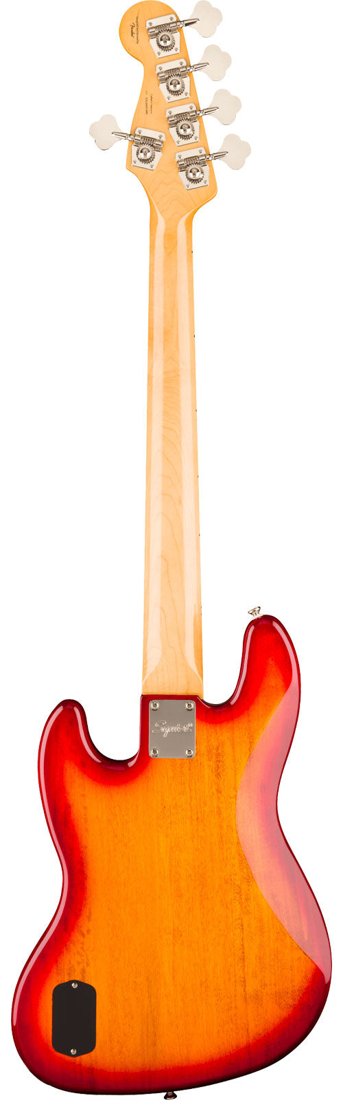 Classic Vibe Active '70s Jazz Bass V LRL White PLPG Sienna Sunburst - Gereconditioneerd