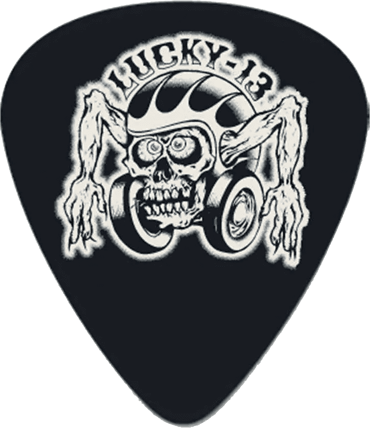 36 x 0,73mm Lucky 13 Serie III Zwart #16 Helmetskull