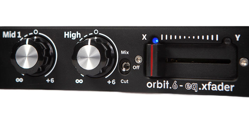 ORBIT.6 ISO/X-Fader Rackmount Mixer black