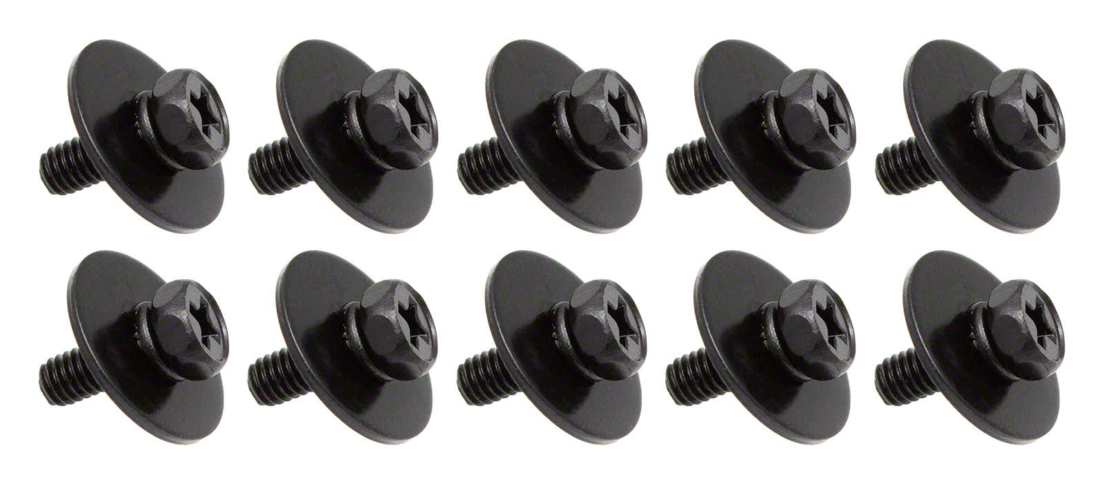 M4 11mm Zwart - Binnenste Schroef Voor Houten Ketel (X10)