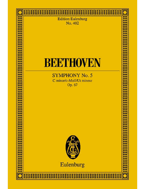 BEETHOVEN LUDWIG VAN - SYMPHONY NO 5 C MINOR OP 67 - ORCHESTRA