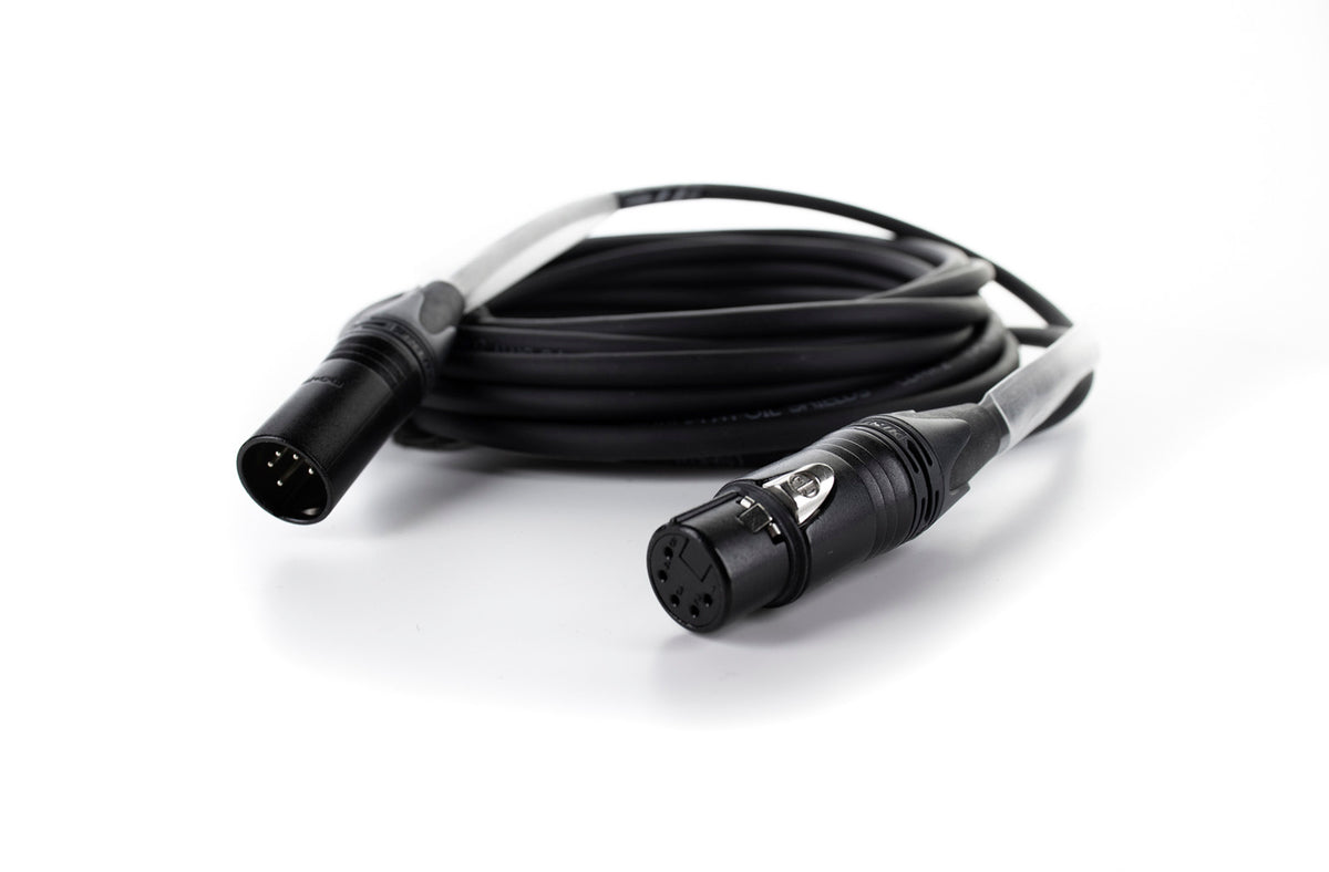 DMX-kabel 5-polig Connectoren 10 M