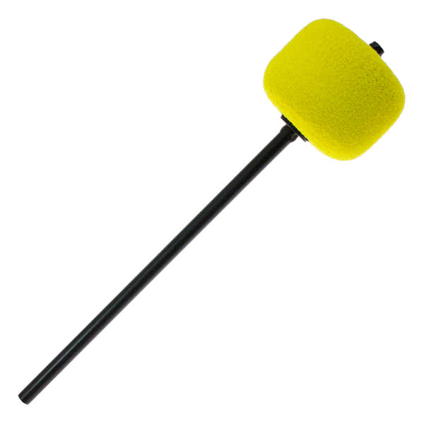 206cky Bassdrum-pedaalhamer Vilt Geel Steel Zwart