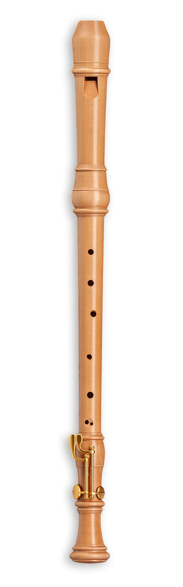 Denner Tenor met Dubbele Klep 5416 - Perenhout (barokke vingerzetting)