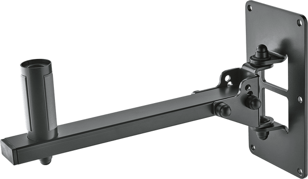 SPEAKER WALL MOUNT BLACK; W. EXPANDING MANDREL