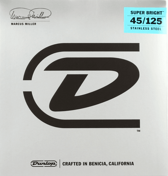 Dunlop MARCUS MILLER SB STAINLESS STEEL MEDIUM /5C !45-65-85-105-125