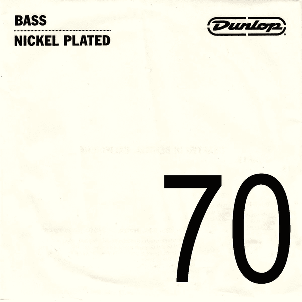 Dunlop NICKEL THREADED BASS ROPE .070