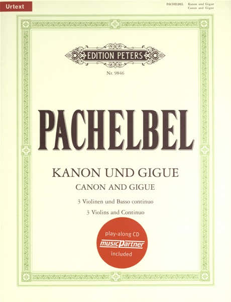 PACHELBEL J. - Canon en gigue in D majeur - 3 violino's en