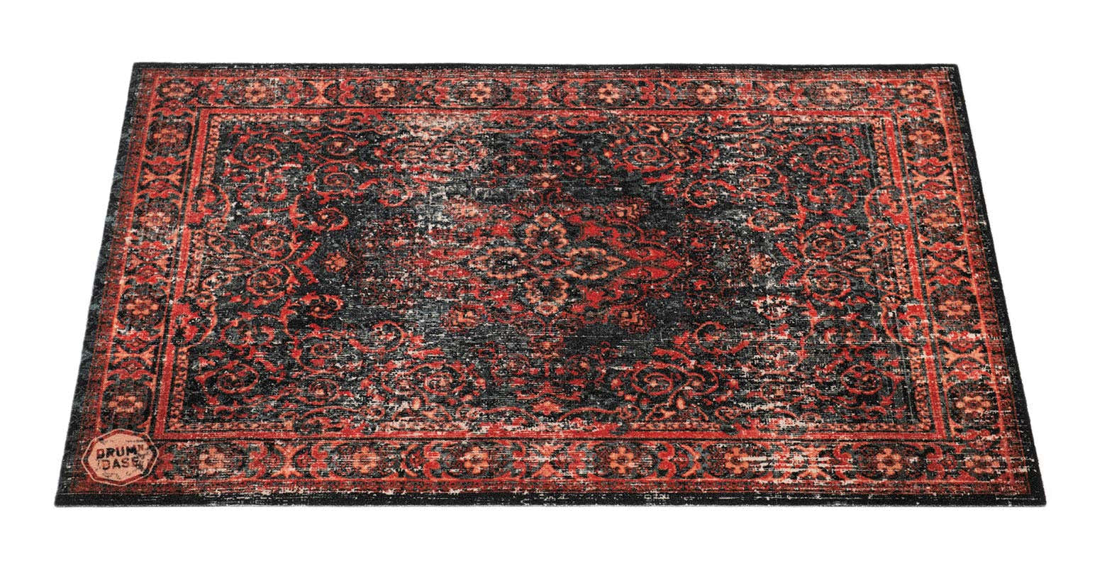 Tapijt Vintage Persian 1.30 X 0.90M Antislip - Zwart Rood
