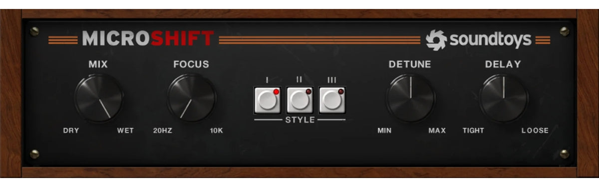 Soundtoys MicroShift